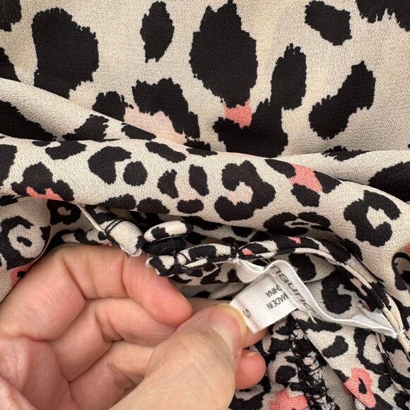 Maurices Leopard Print Blouse S - Picture 6 of 7